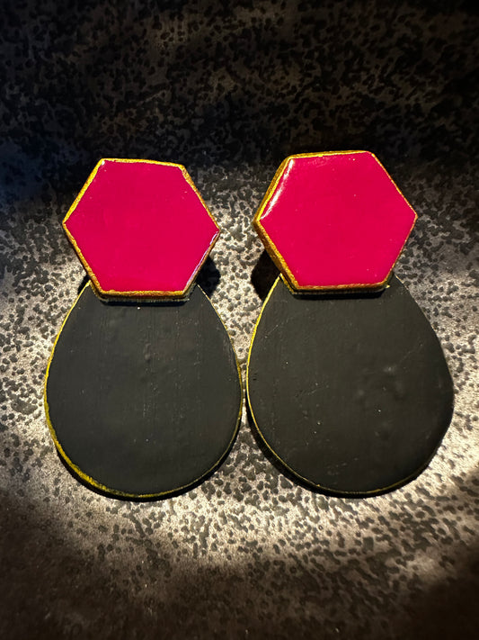 Harmony Hex Studs